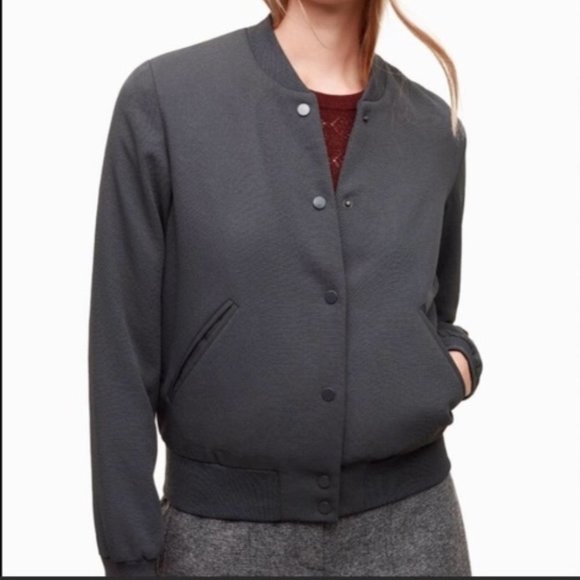 Wilfred Jackets & Blazers - Wilfred Poussin Bomber Vintage-feel bomber jacket size XS